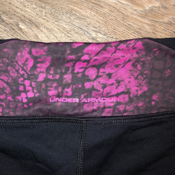 Under Armour Snakeskin Black Fitted Shorts - Picture 7 of 11